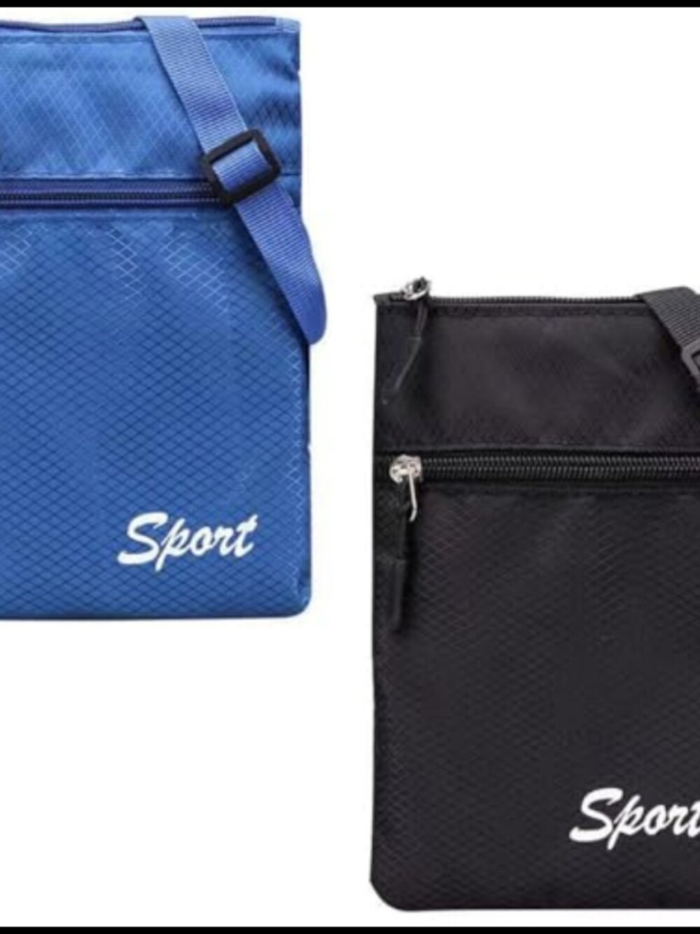 2 Pack Nylon Crossbody Bag Set Phone Purse Mini Handbag Shoulder Bag